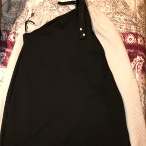 Zara One Shoulder Cocktail Dress